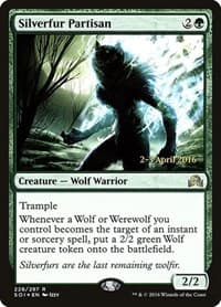 Silverfur Partisan from Prerelease Cards