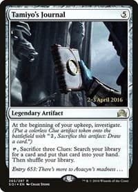 Tamiyo's Journal (Entry 653) from Prerelease Cards