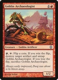 Goblin Archaeologist from Darksteel