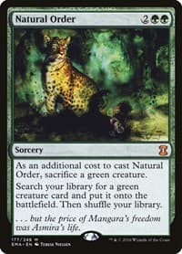 Natural Order from Eternal Masters