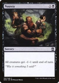 Nausea from Eternal Masters