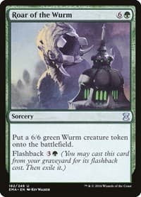 Roar of the Wurm from Eternal Masters