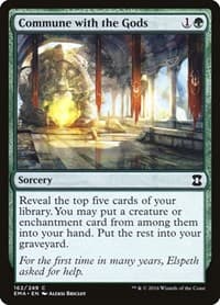 Commune with the Gods from Eternal Masters
