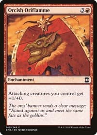 Orcish Oriflamme from Eternal Masters