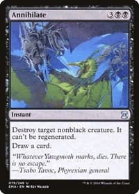 Annihilate from Eternal Masters