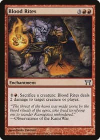 Blood Rites from Champions of Kamigawa