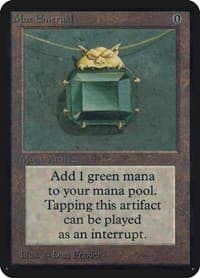 Mox Emerald from Alpha Edition