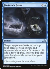 Fortune's Favor from Eldritch Moon