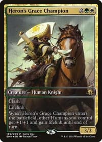 Heron's Grace Champion from Game Day & Store Championship Promos