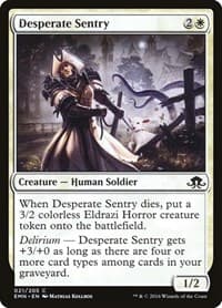 Desperate Sentry from Eldritch Moon