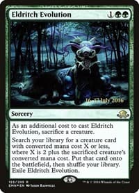 Eldritch Evolution from Prerelease Cards