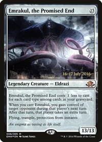 Emrakul, the Promised End from Prerelease Cards