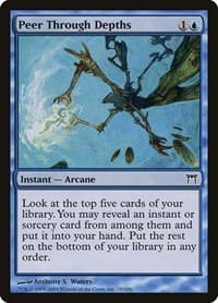 Peer Through Depths from Champions of Kamigawa
