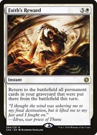 Faith's Reward from Conspiracy: Take the Crown
