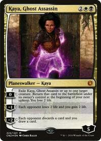 Kaya, Ghost Assassin (Alternate Art Foil) from Conspiracy: Take the Crown