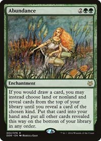 Abundance from Duel Decks: Nissa vs. Ob Nixilis