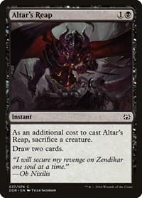 Altar's Reap from Duel Decks: Nissa vs. Ob Nixilis