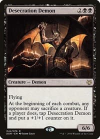 Desecration Demon from Duel Decks: Nissa vs. Ob Nixilis