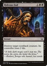 Hideous End from Duel Decks: Nissa vs. Ob Nixilis