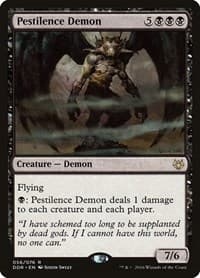 Pestilence Demon from Duel Decks: Nissa vs. Ob Nixilis