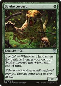 Scythe Leopard from Duel Decks: Nissa vs. Ob Nixilis