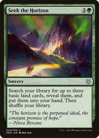 Seek the Horizon from Duel Decks: Nissa vs. Ob Nixilis