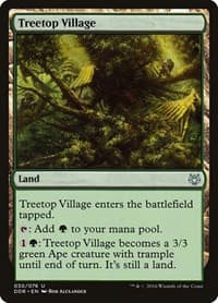 Treetop Village from Duel Decks: Nissa vs. Ob Nixilis