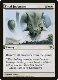 Final Judgment from Betrayers of Kamigawa