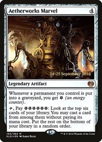 Aetherworks Marvel from Prerelease Cards