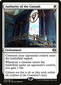 Authority of the Consuls (KLD) from Prerelease Cards