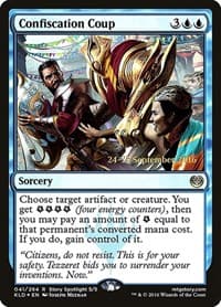 Confiscation Coup from Prerelease Cards