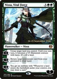 Nissa, Vital Force from Prerelease Cards