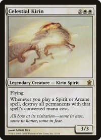 Celestial Kirin from Saviors of Kamigawa