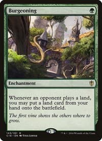 Burgeoning from Commander 2016