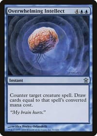 Overwhelming Intellect from Saviors of Kamigawa