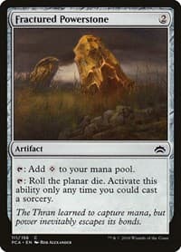 Fractured Powerstone from Planechase Anthology