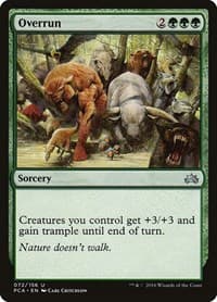 Overrun from Planechase Anthology