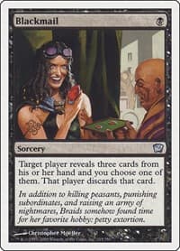 Blackmail from 9th Edition