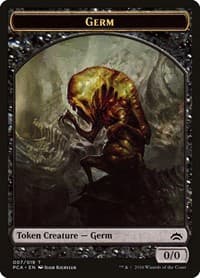 Germ // Goblin Double-Sided Token from Planechase Anthology