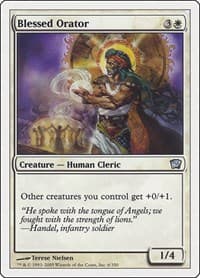 Blessed Orator from 9th Edition
