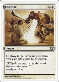 Chastise from 9th Edition