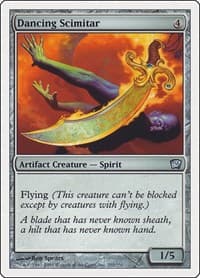 Dancing Scimitar from 9th Edition