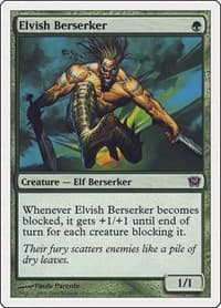 Elvish Berserker from 9th Edition