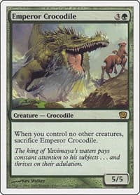 Emperor Crocodile from 9th Edition