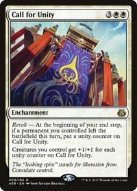 Call for Unity from Aether Revolt