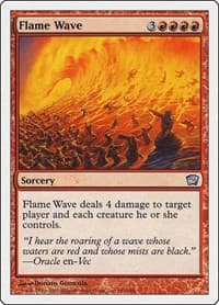 Flame Wave from 9th Edition