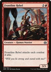 Frontline Rebel from Aether Revolt