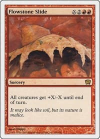 Flowstone Slide from 9th Edition