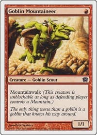 Goblin Mountaineer from 9th Edition