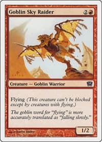 Goblin Sky Raider from 9th Edition